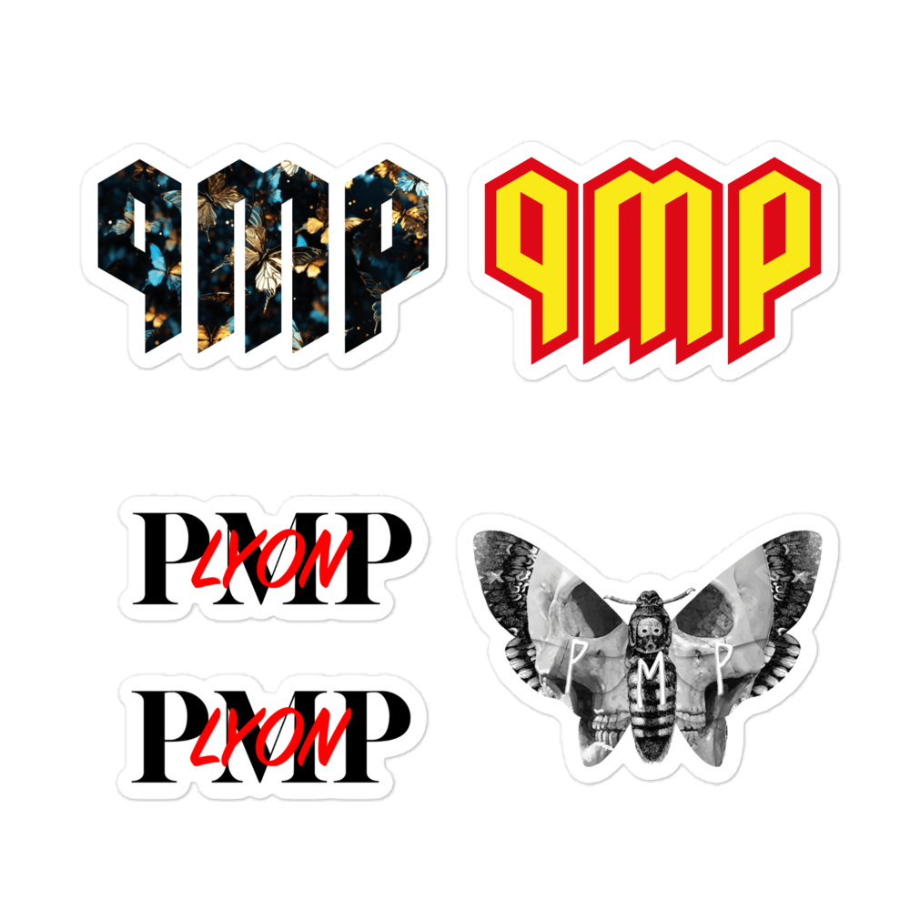 PMP Stickers x 5