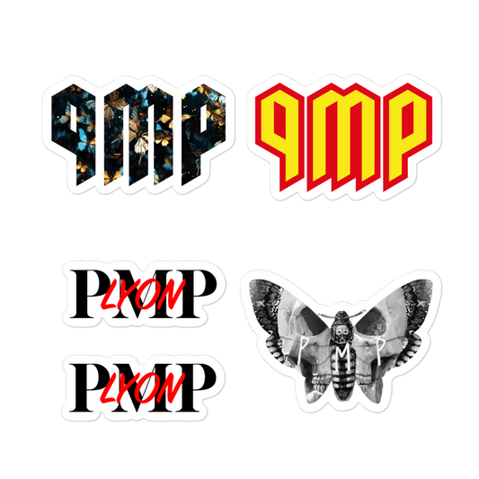 PMP Stickers x 5